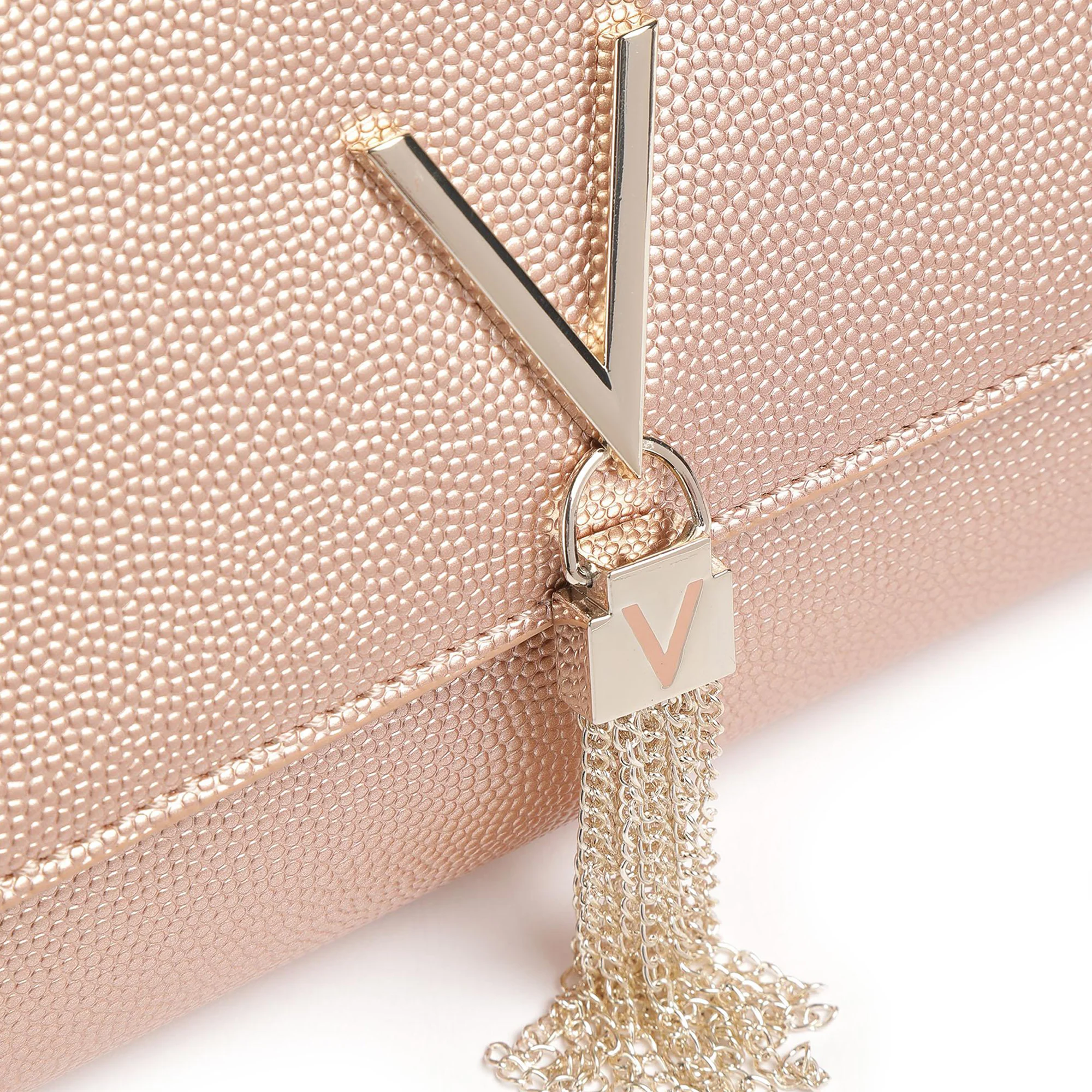 Borsa a pochette Divina oro rosa - Image 3