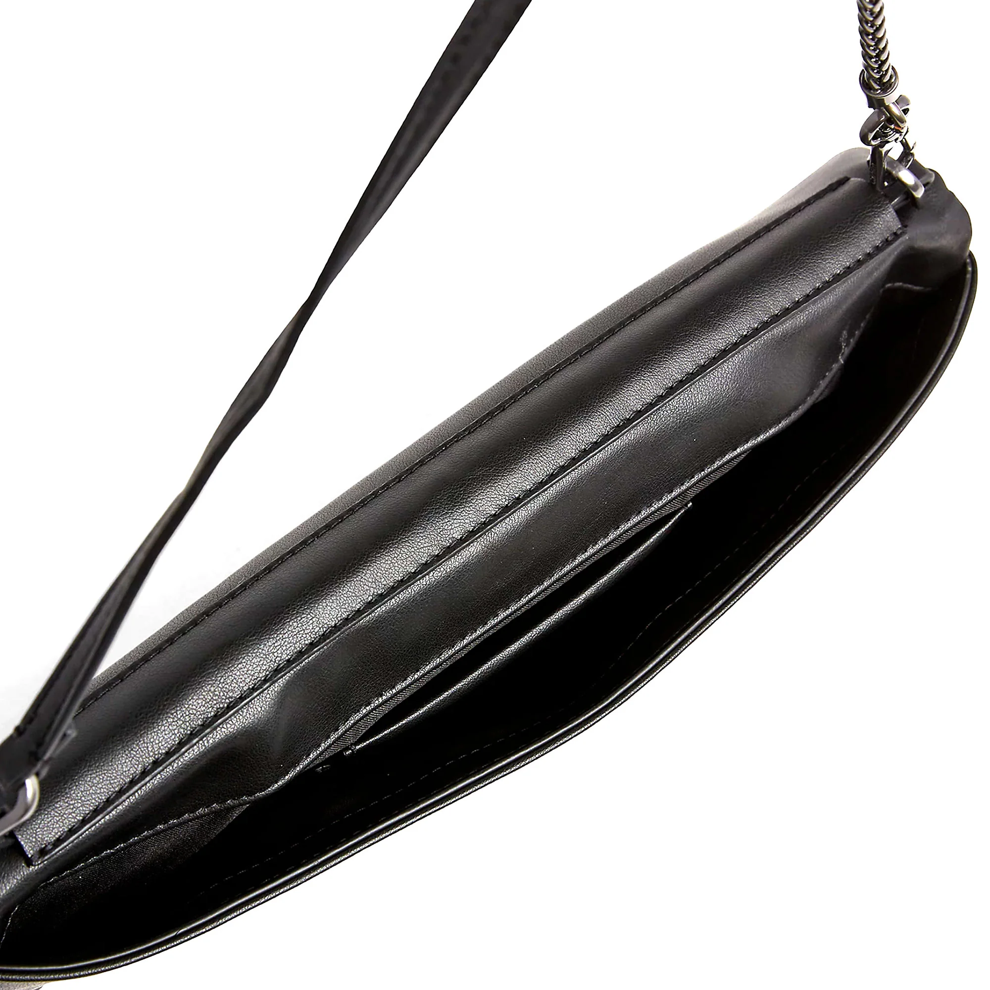 Borsa clutch Quiltedwristelet re-lock nero - Image 3