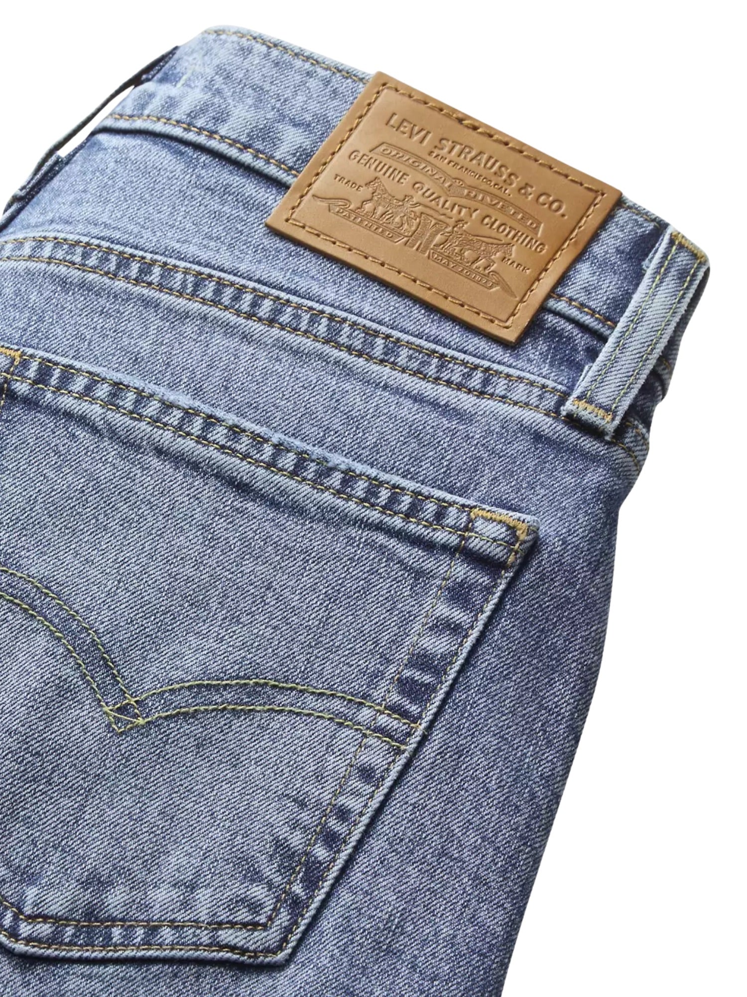 Jeans Levi's 728 hr wide leg donna denim chiaro - Image 4