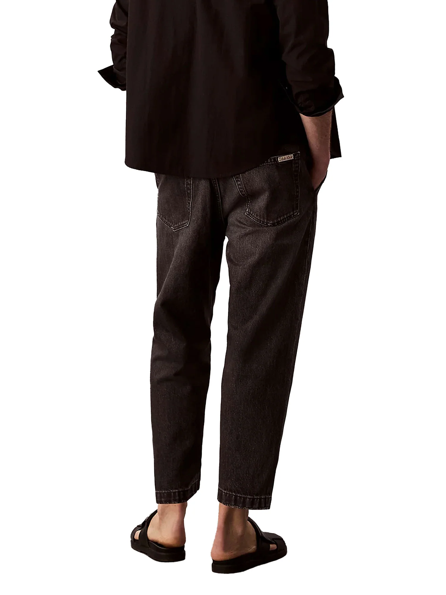 Jeans in denim grigio scuro - Image 3