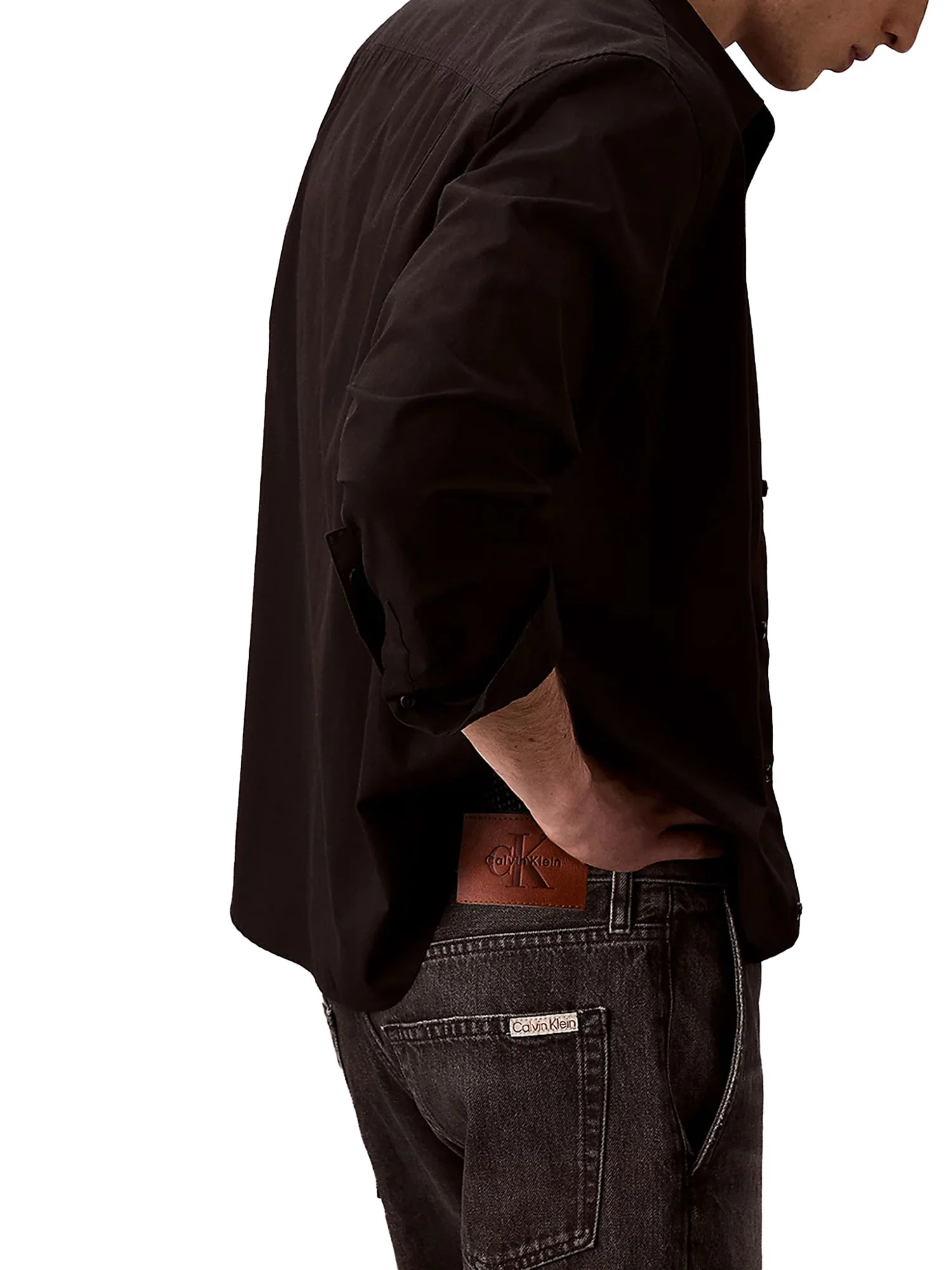 Jeans in denim grigio scuro - Image 4