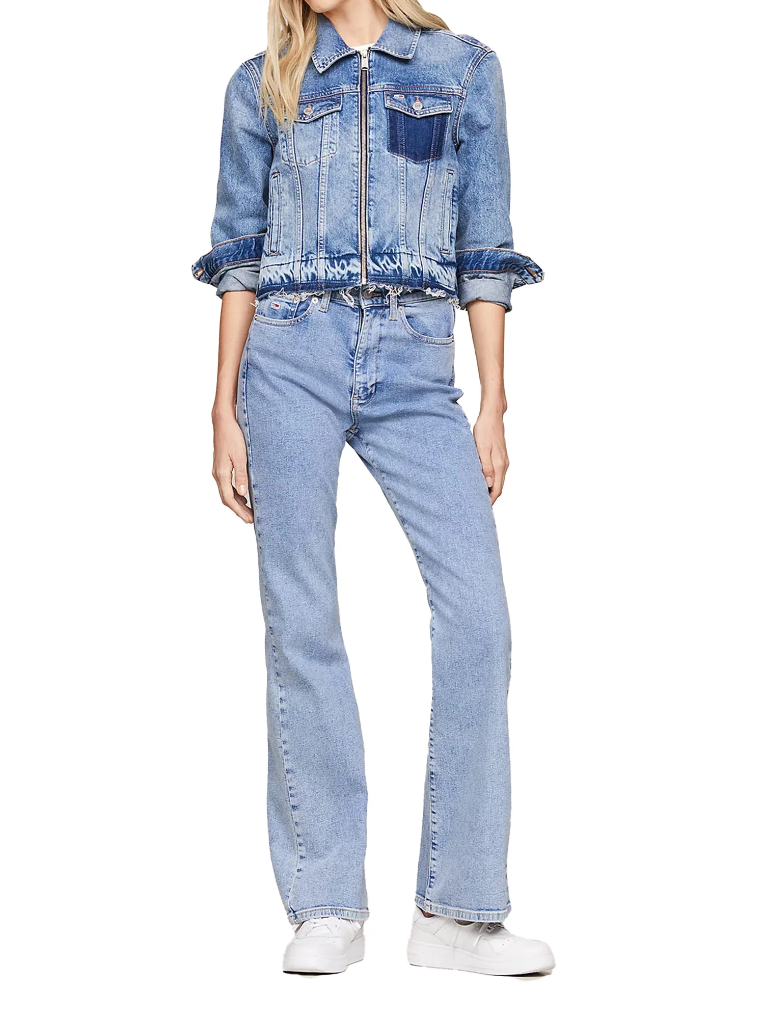 Jeans Sylvia High Flare denim medio - Image 4