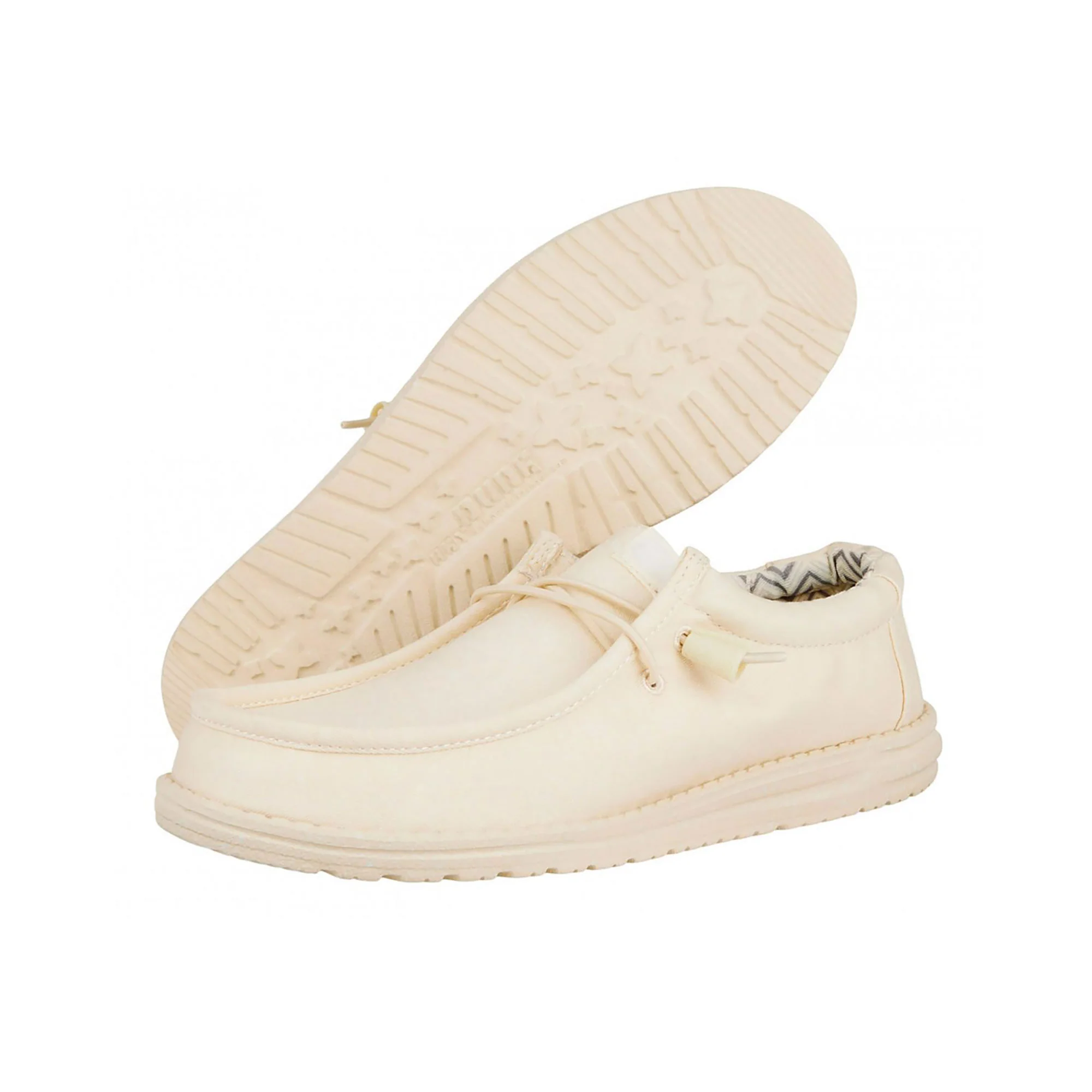 Mocassino Wally Canvas stone panna - Image 3