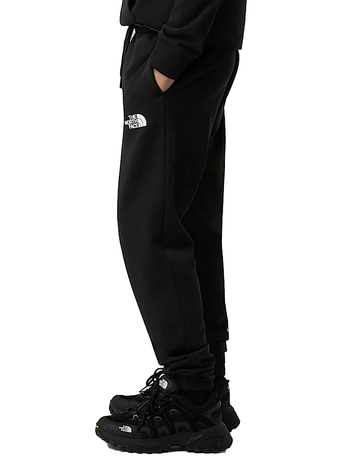 Pantalone The North Face bambino felpa regular tapered nero - Image 4