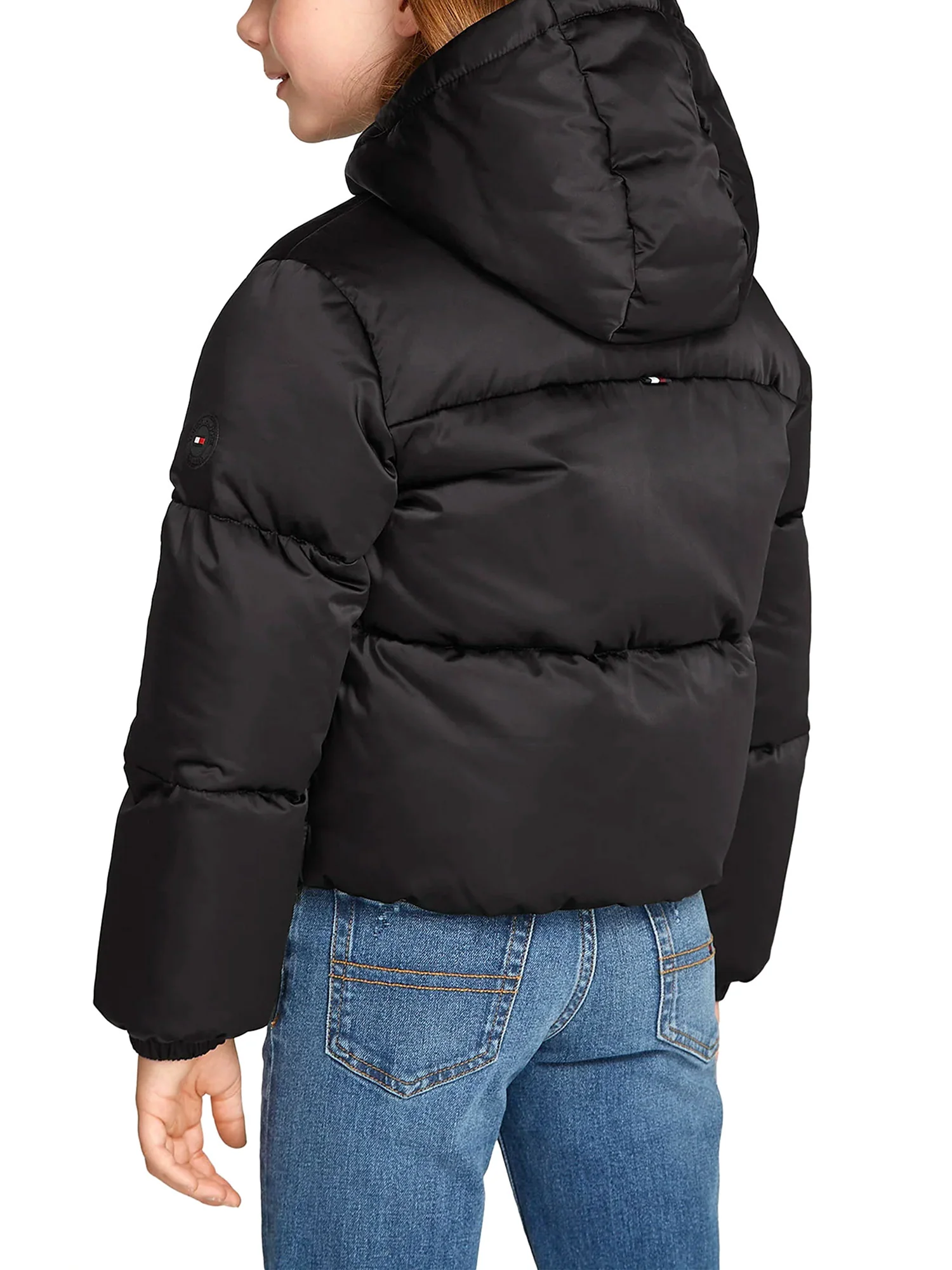 Piumino kids New York sateen nero - Image 4