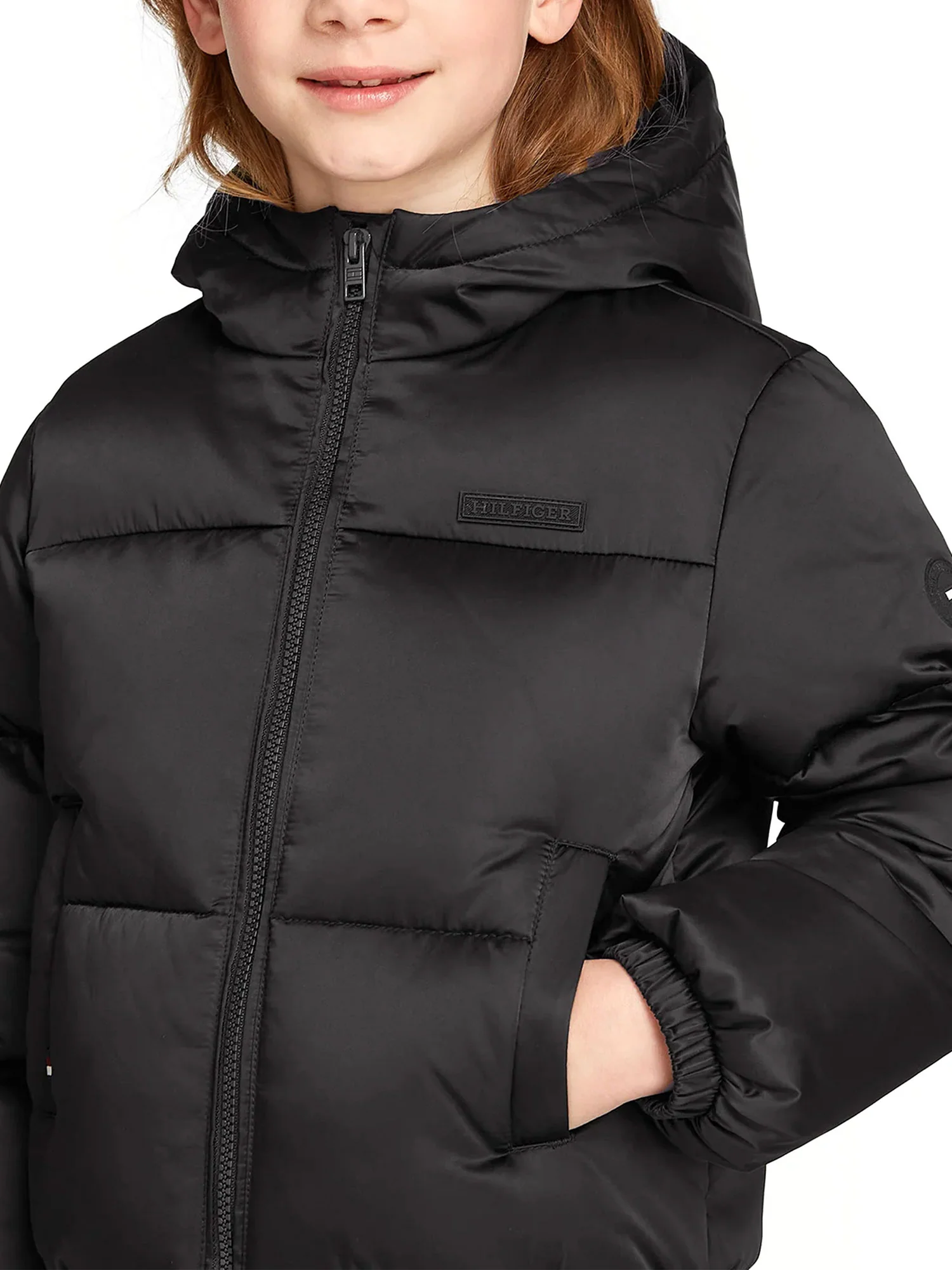 Piumino kids New York sateen nero - Image 5