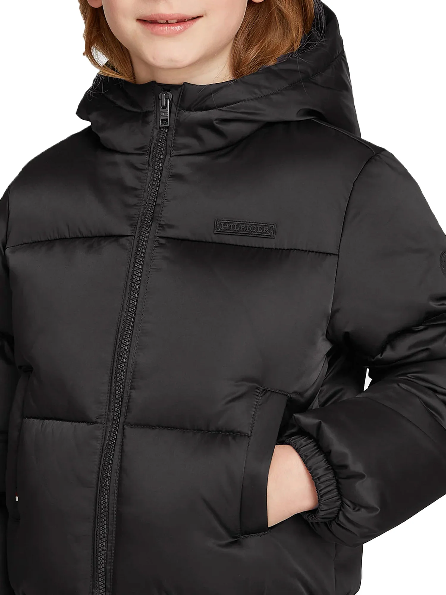 Piumino Teen New York sateen nero - Image 5