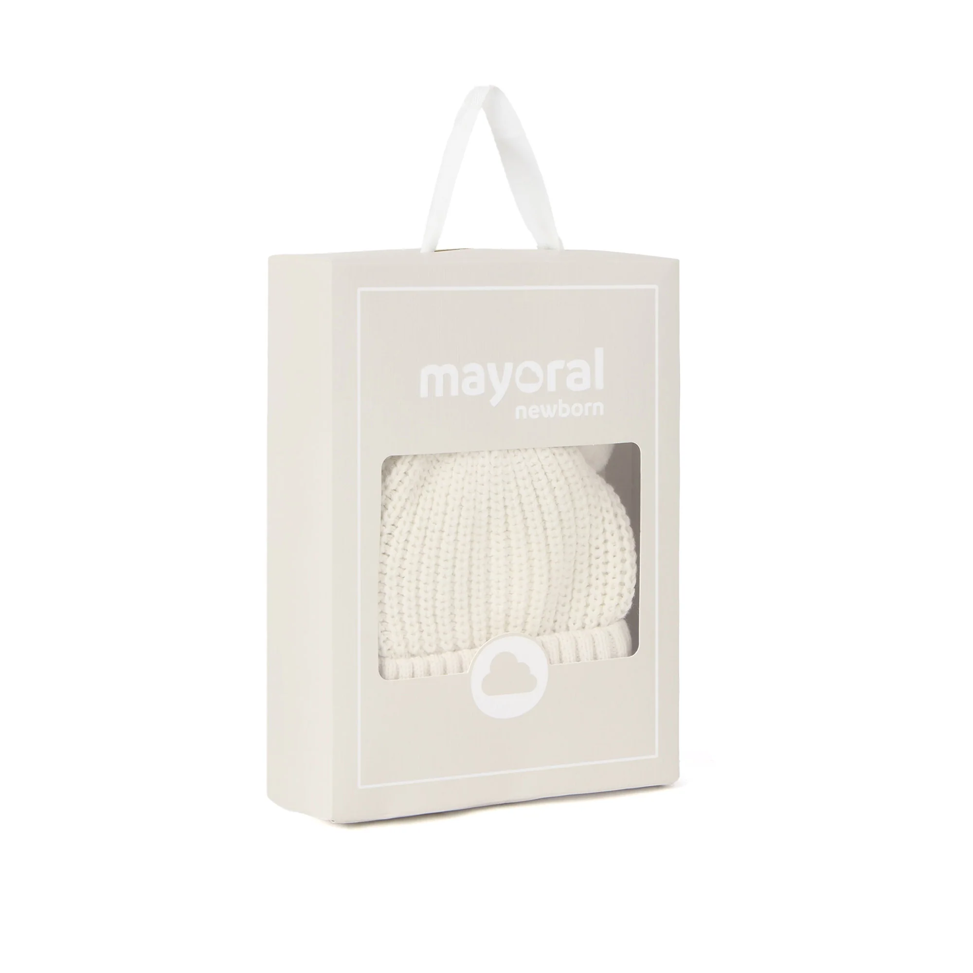 Set due pezzi cappello e guanti beige - Image 3