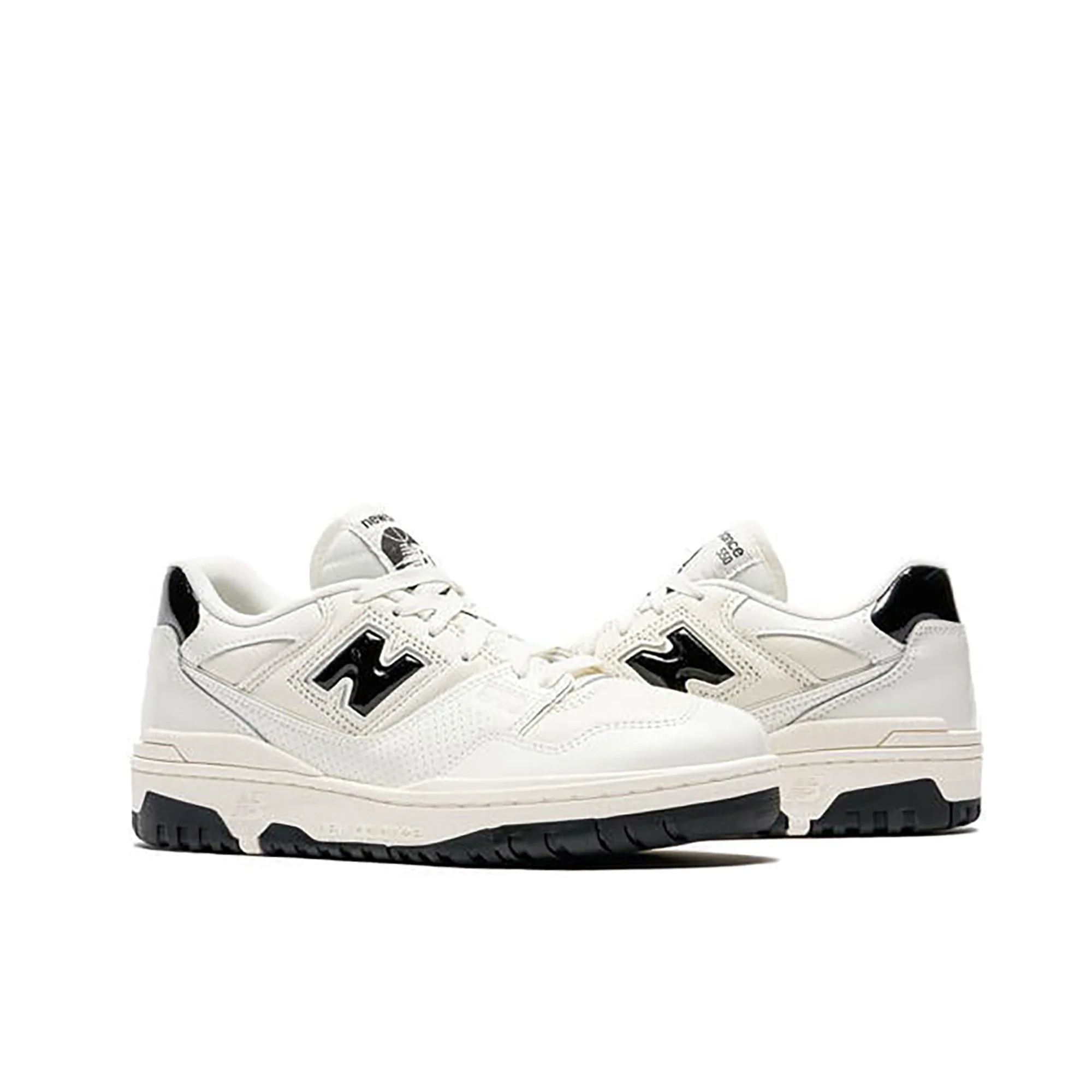 Sneakers BB550 in pelle/textile bianco - Image 4