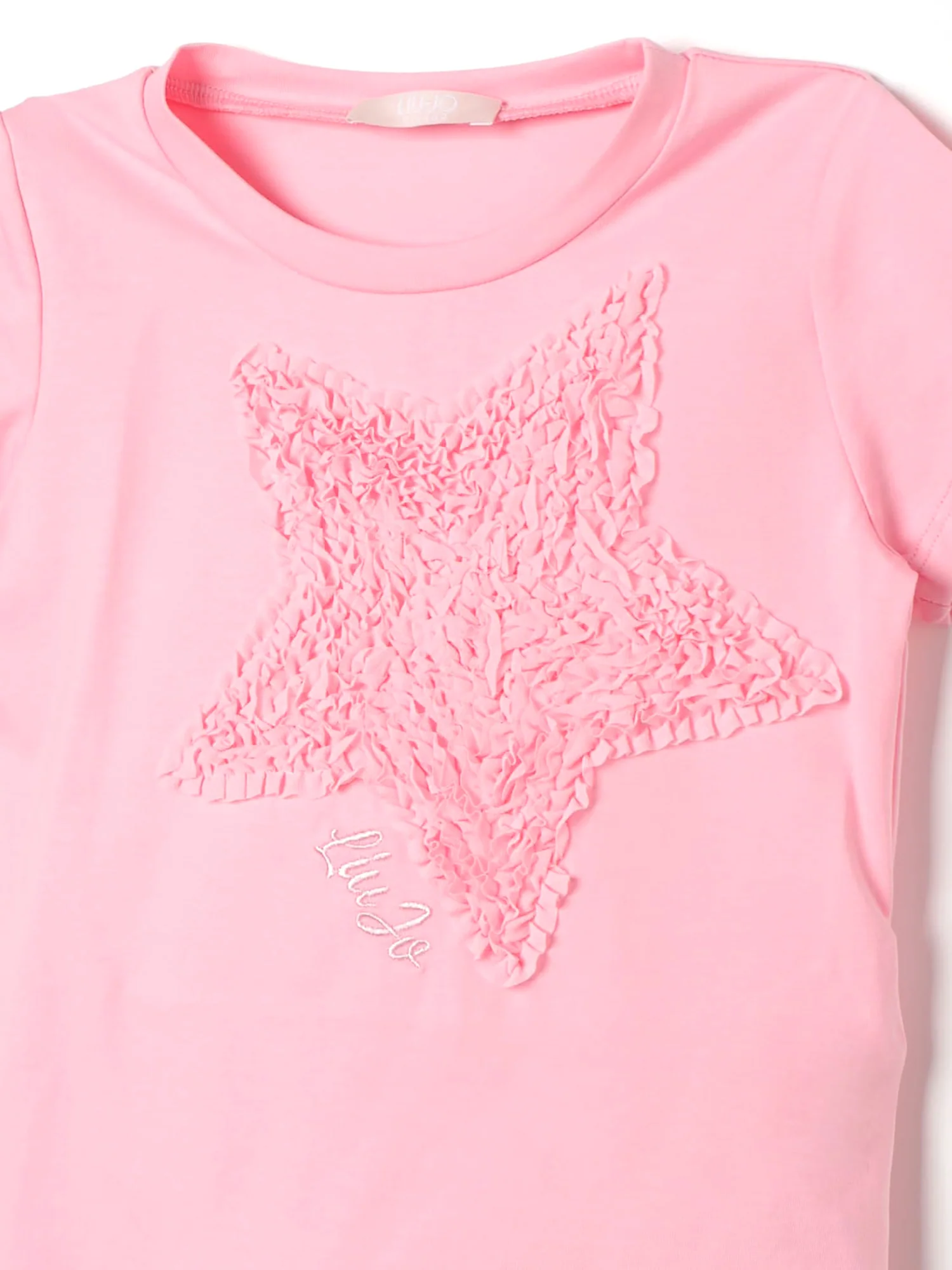 T-shirt maniche corte stella rosa - Image 3
